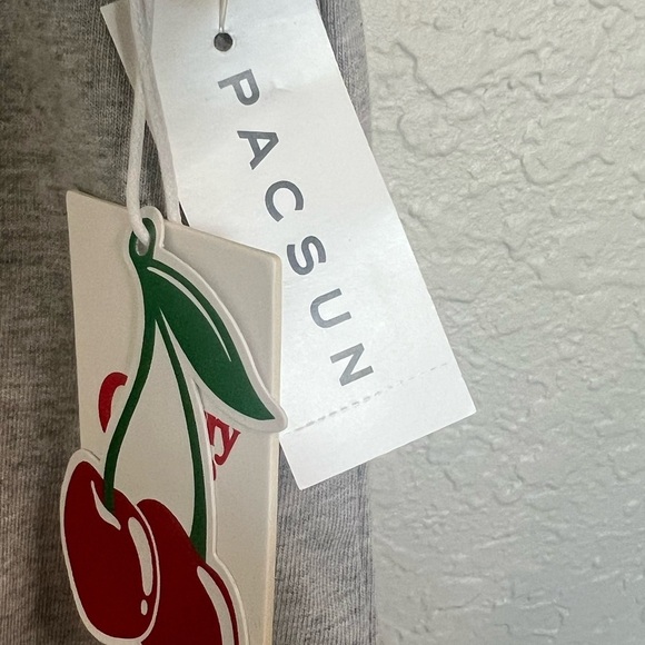 PacSun Cherry Coke Graphic Gray Tee - Picture 2 of 3